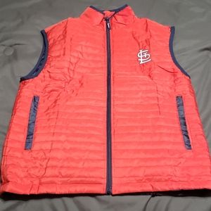 Cardinals puffer vest